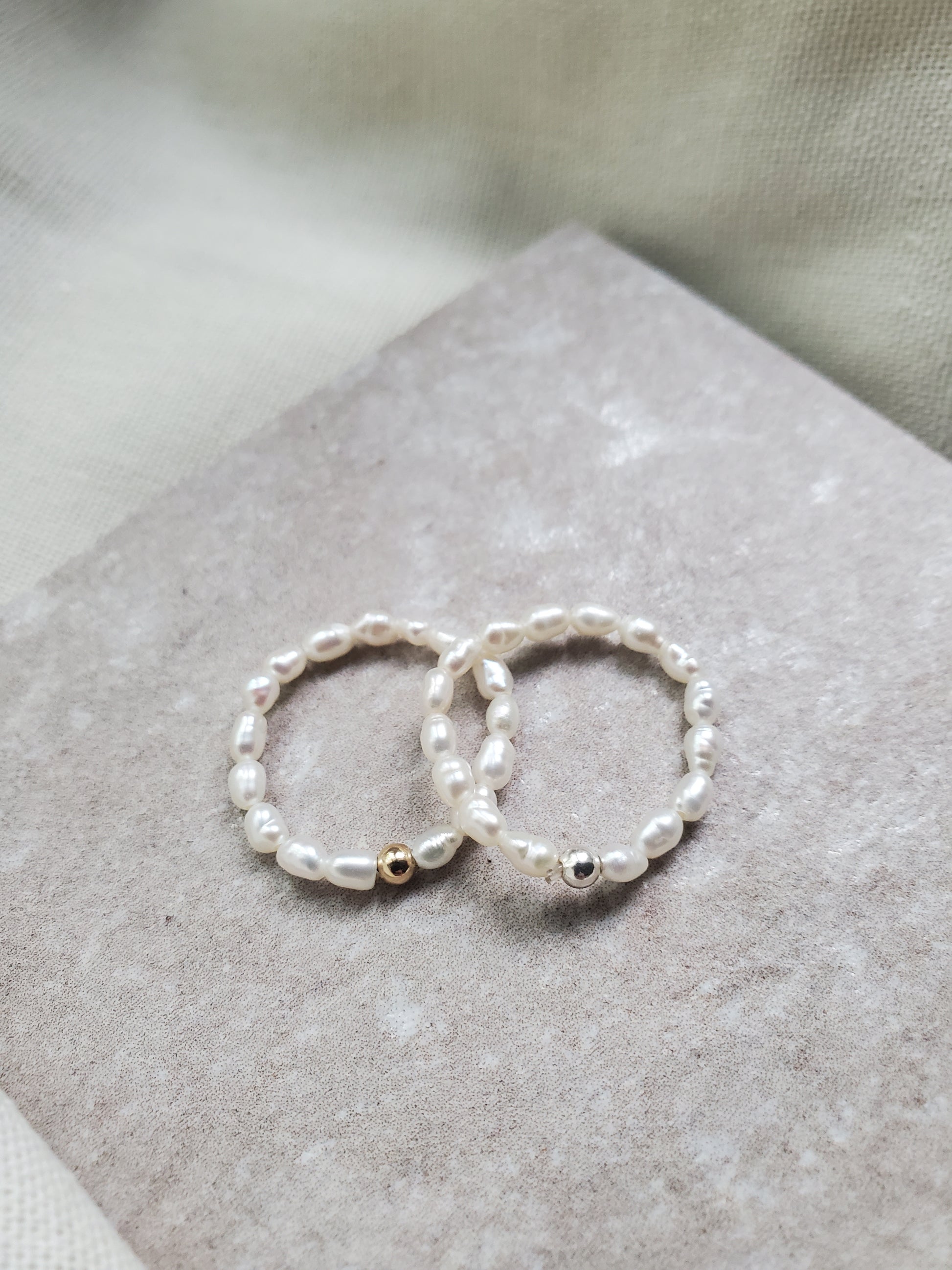 Pearl Rings