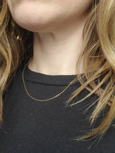 Load image into Gallery viewer, 18&quot; Flat Oval Chain - Gold Filled
