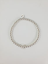 Load image into Gallery viewer, Classic Floating Heart Silver Bracelet
