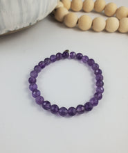 Load image into Gallery viewer, Amethyst Birthstone bracelets
