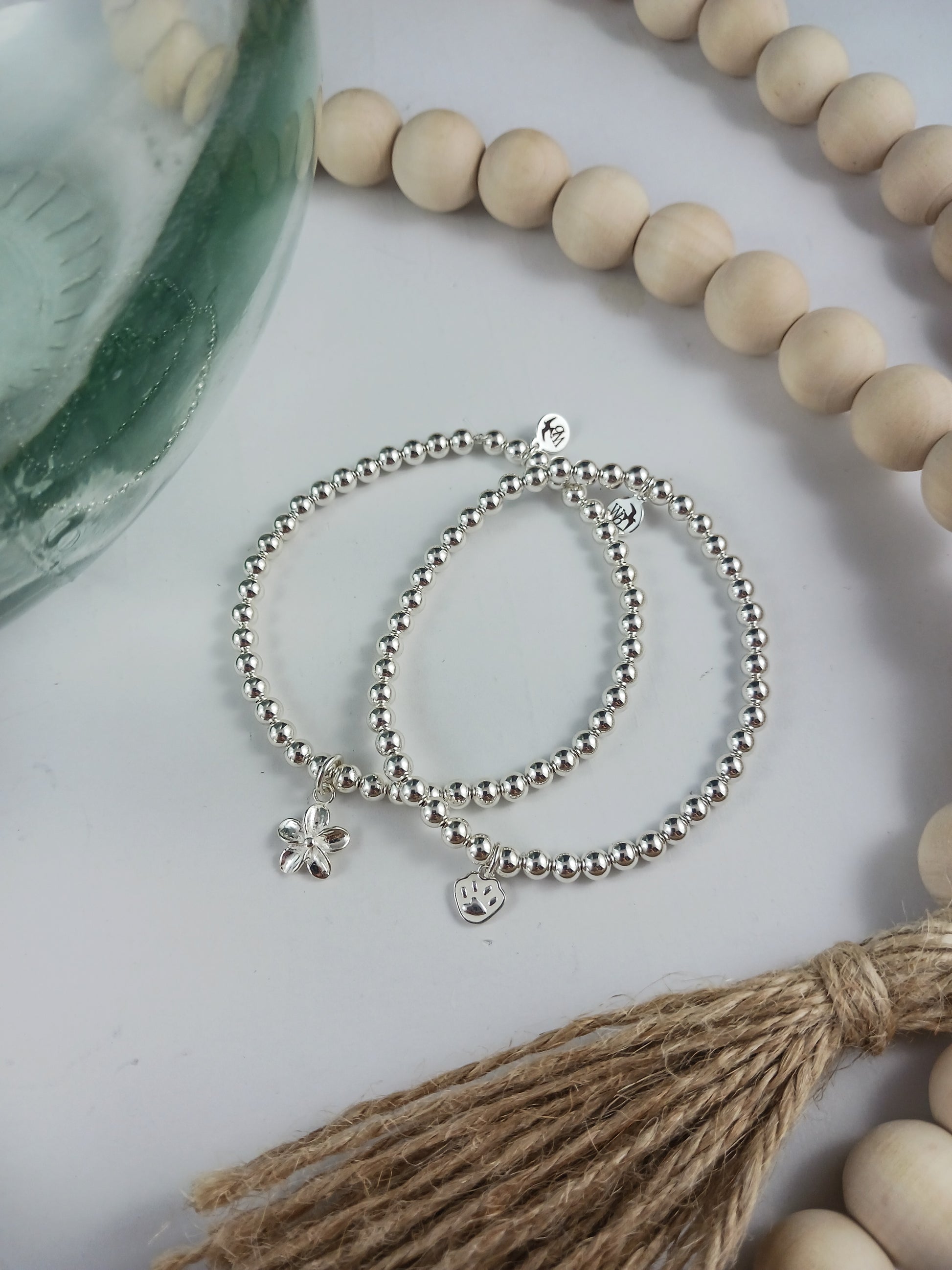 Sterling Silver - Plumeria Flower
