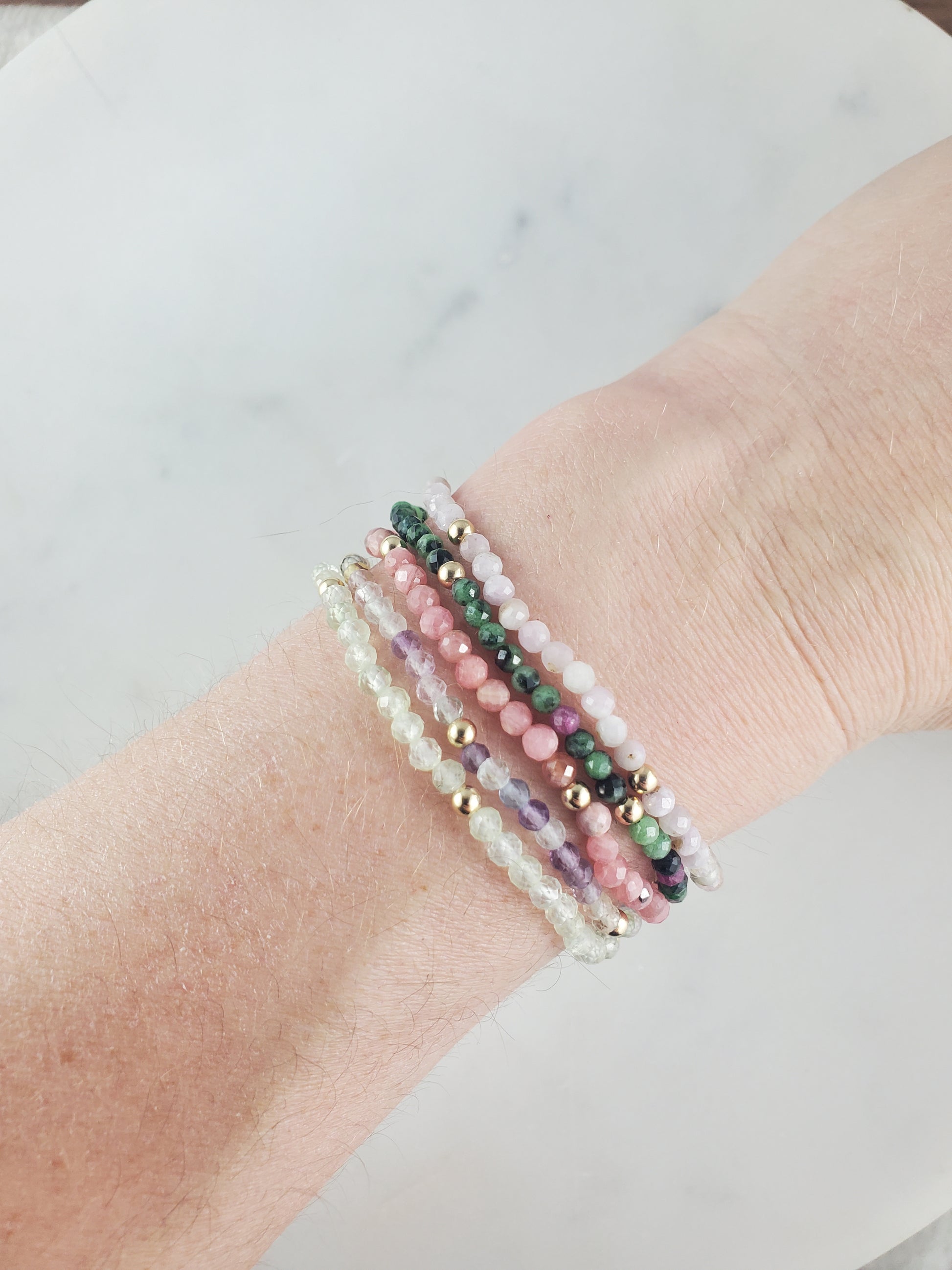 Summer Duo - Rhodochrosite