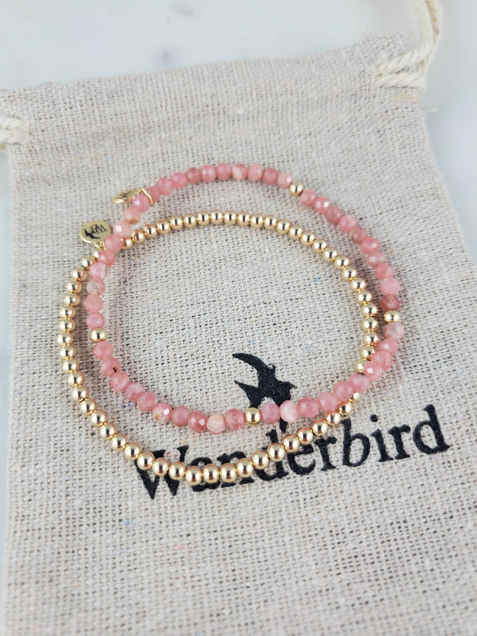 Summer Duo - Rhodochrosite