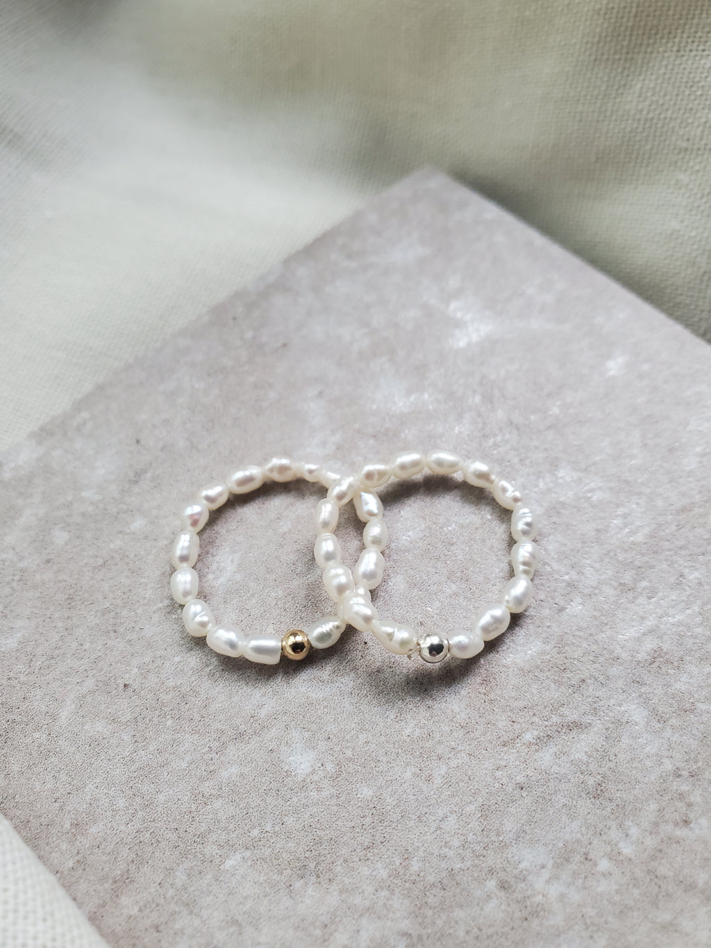 Pearl Rings