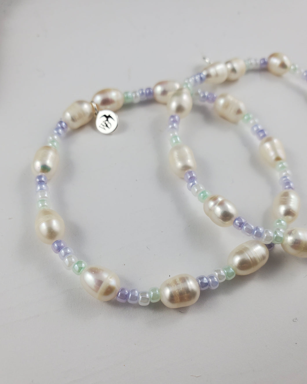 Blue Rainbow Pearls