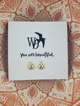 Load image into Gallery viewer, Lady Bug Studs
